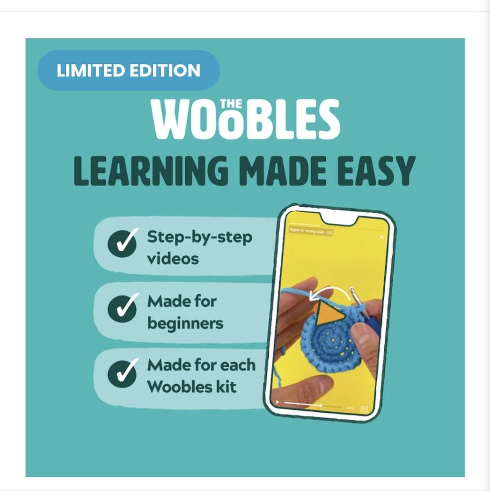 The Woobles, PINYA The Pineapple Crochet Kit for Beginners, NIB - Picture 5 of 11